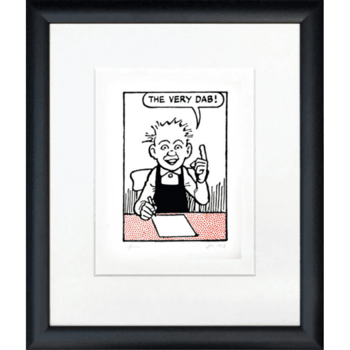 Oor-Wullie-The-Very-Dab-by-John-Patrick-Reynolds-Framed-e1567773523913