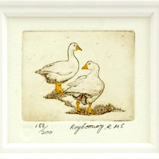 Etching Ducks