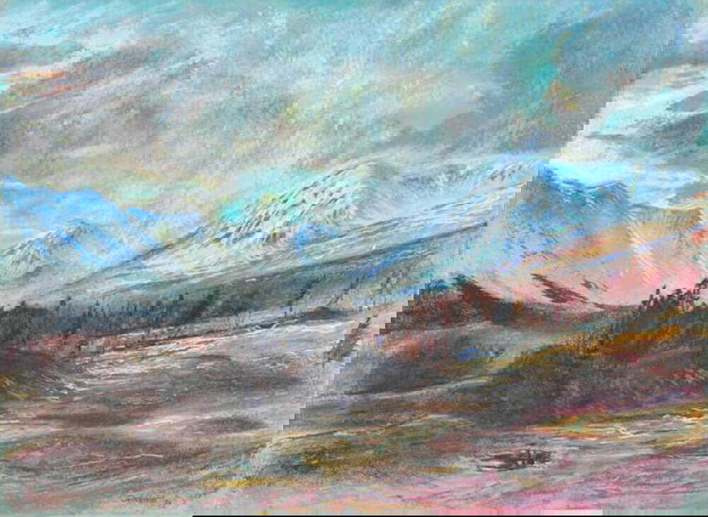 Spring Storm_Mounted