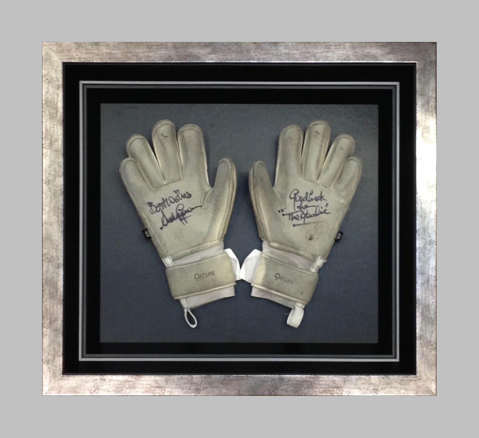 Framing Example Goalkeepers Gloves