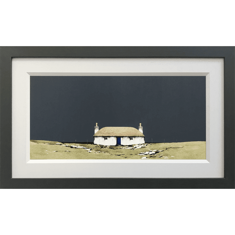 Hebridean Blackhouse, Howmore South Uist Original by Ron Lawson