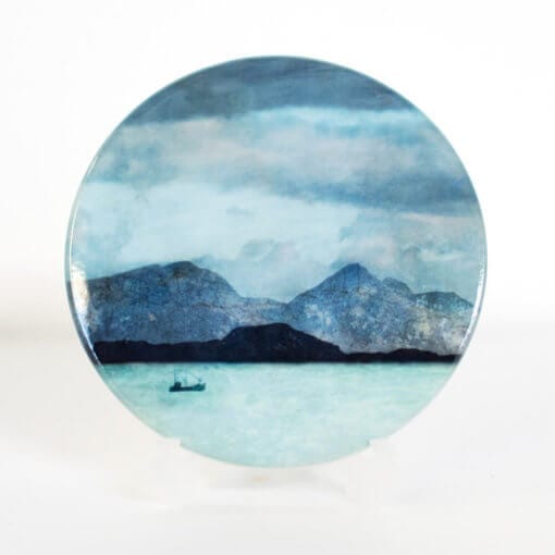 Rum from Ardnamurchan Coaster by Cath Waters