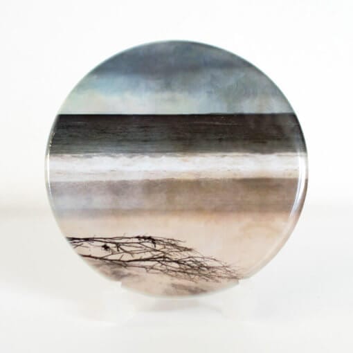 Driftwood Arisaig coaster by Cath Waters
