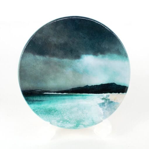 Reef Beach Isle of Lewis Ceramic Coaster