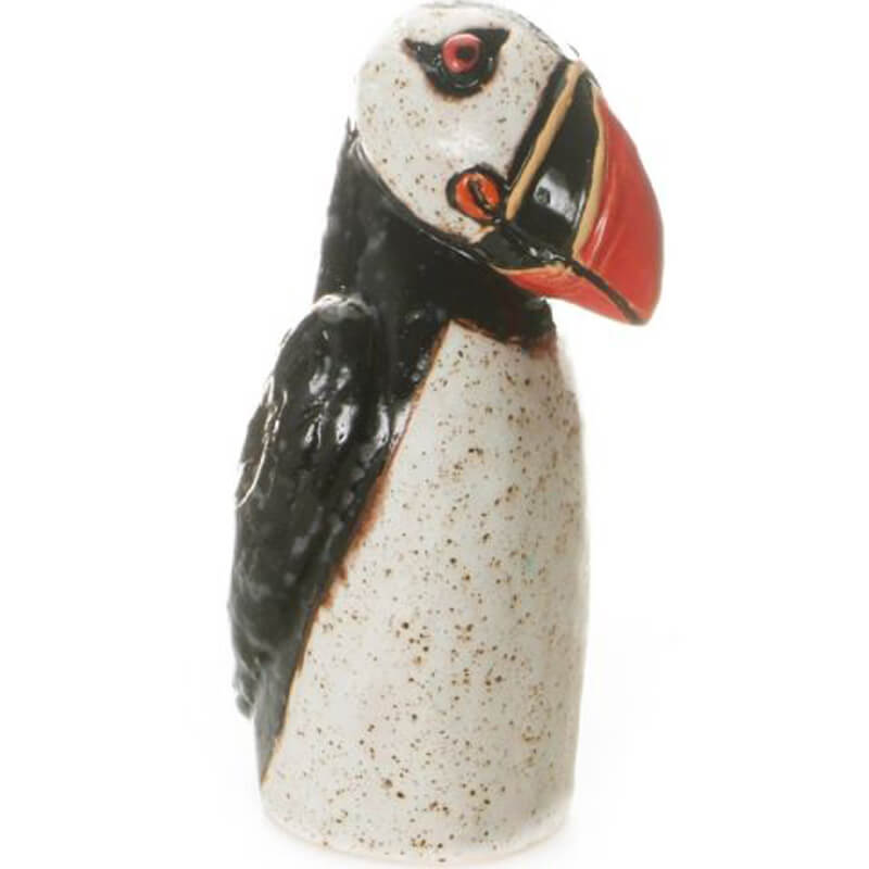 Handmade Puffin Ceramic