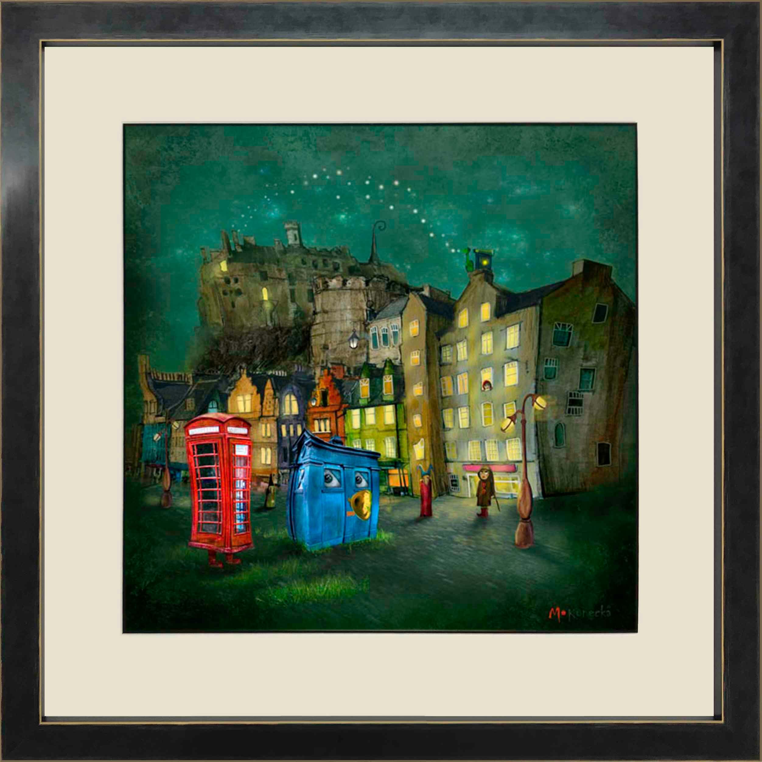 Strange Night (Grassmarket) by Matylda Konecha