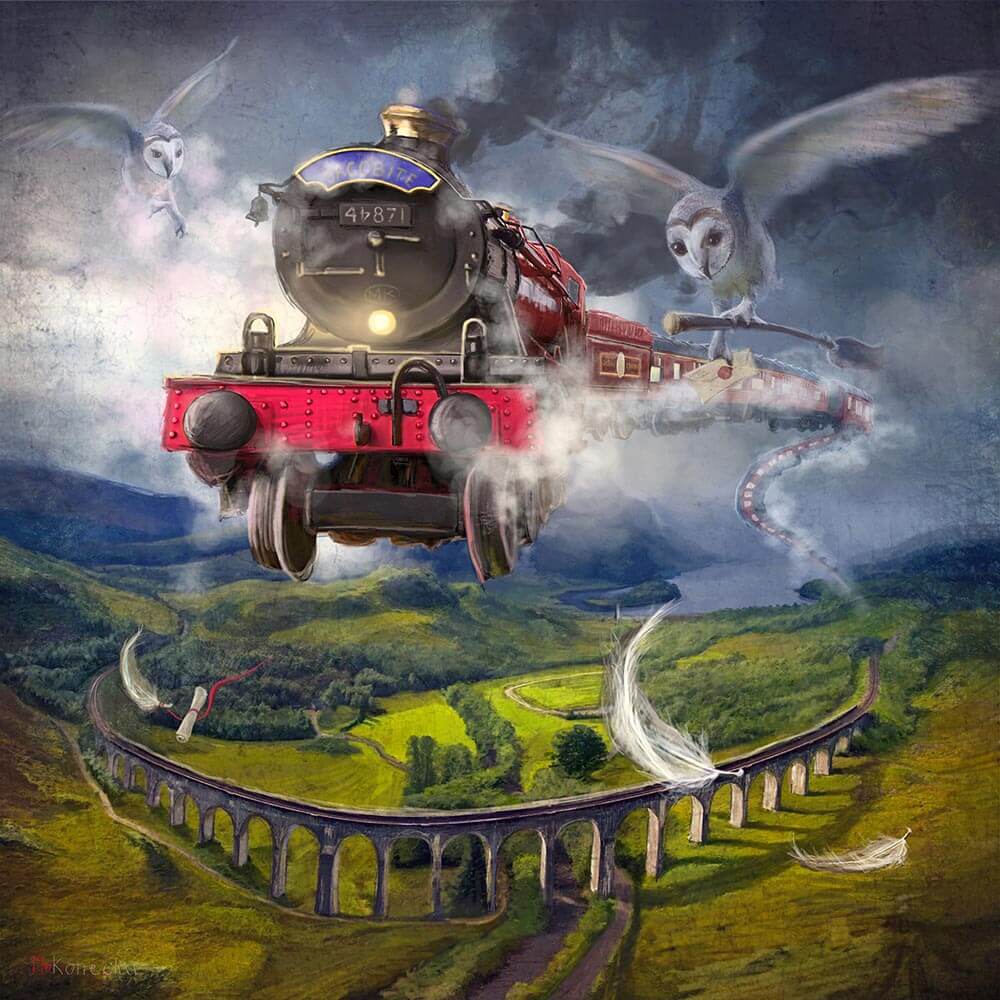 The Glenfiddan Express by Matylda Konecha