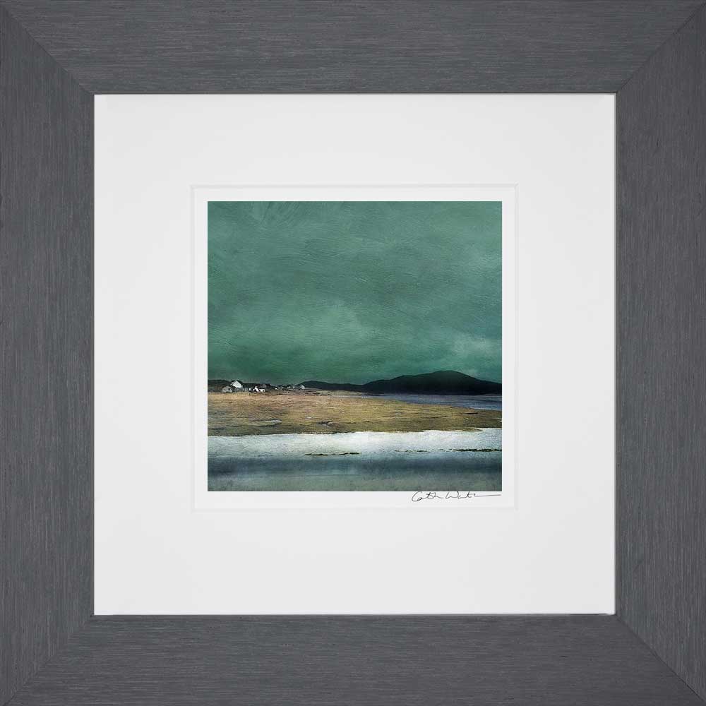 Salt Marshes Isle of Harris_Small print framed