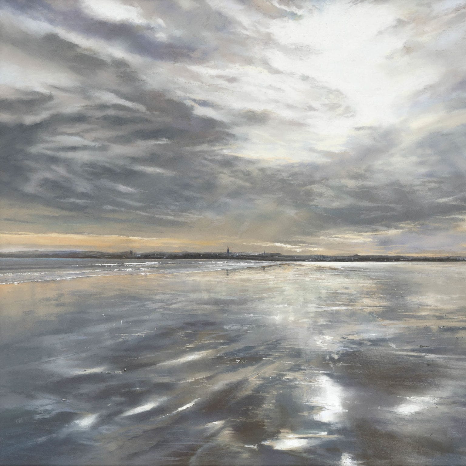 Clouds in the Sand, St Andrews Canvas Art Gallery