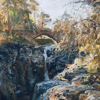 HAL3. The Bridge Linn of Dee_Detail