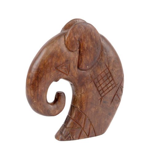 702919 wooden elephant