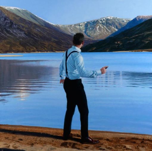 Iain Faulkner_THROWING STONES, LOCH CALLATER