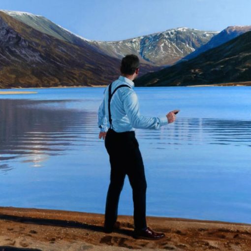 Iain Faulkner_THROWING STONES, LOCH CALLATER