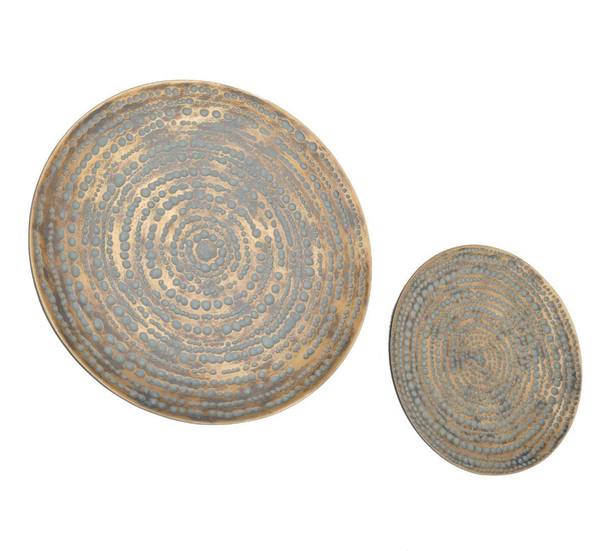 Gold Wall Plate medium Canvas Art Gallery