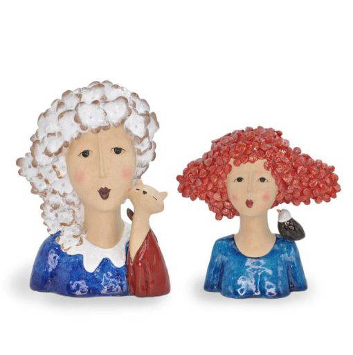 Amélie -Red haired Lady with Bird - Image 2