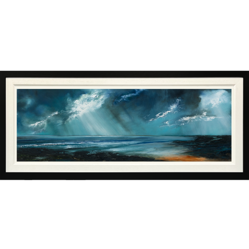 Storm Aproaching II Framed Black