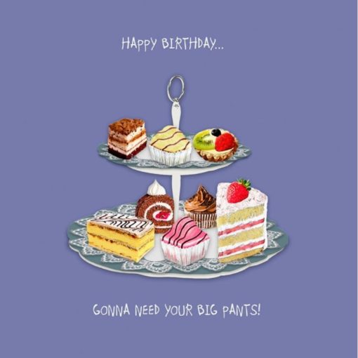 Cake Stand Birthday Card