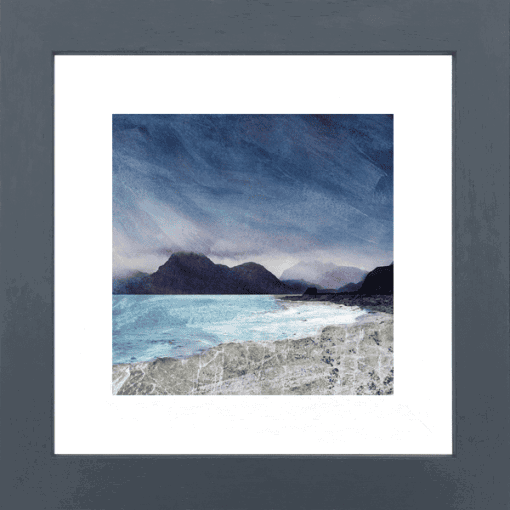 Elgol Shore Framed Tile